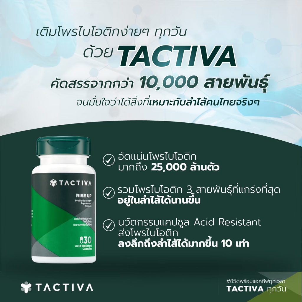 Tactiva Probiotic benefit